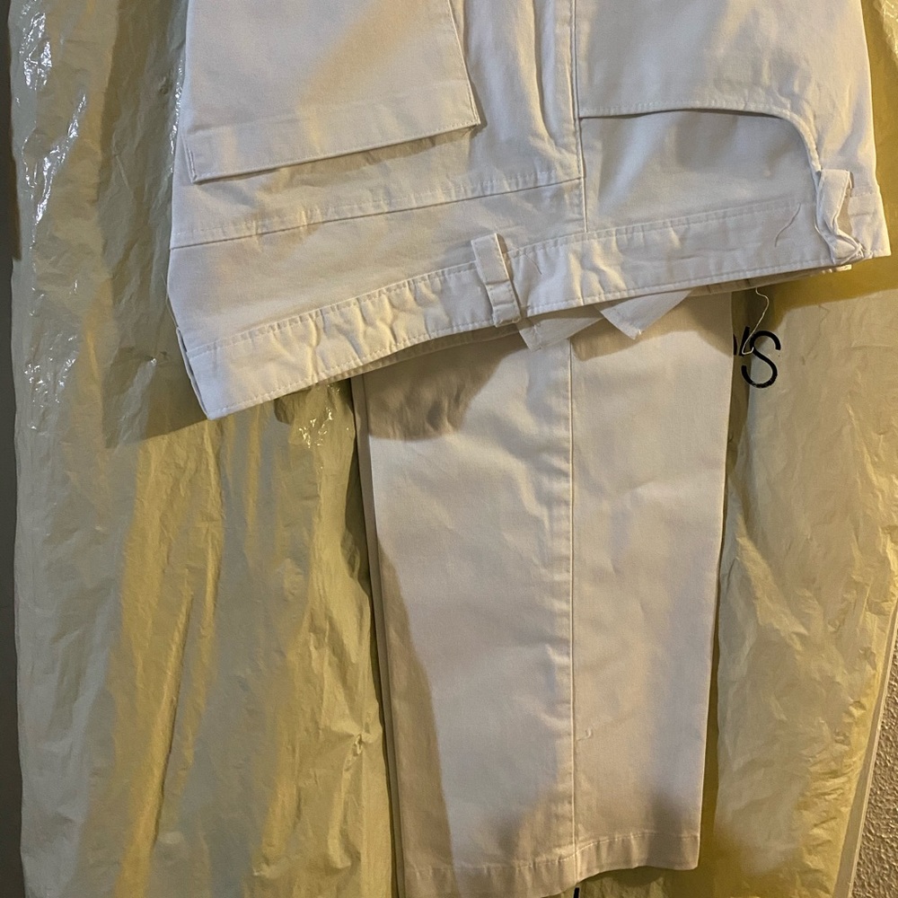 White Calvin Klein Pants